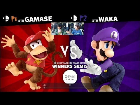 [WS] XTR|GAMASE (DIDDY KONG) VS XTR|WAKA (LUIGI) NO MORE TEARS X EL TALLER COFFEE