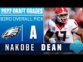 Eagles take Georgia ALL AROUND LB Nakobe Dean With No. 83 Pick I 2022 NFL Draft Grades