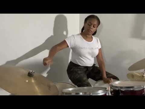 Yuisa M Davis Polen on drums playing “Little Sunflower” arranged by Mike Kamuf