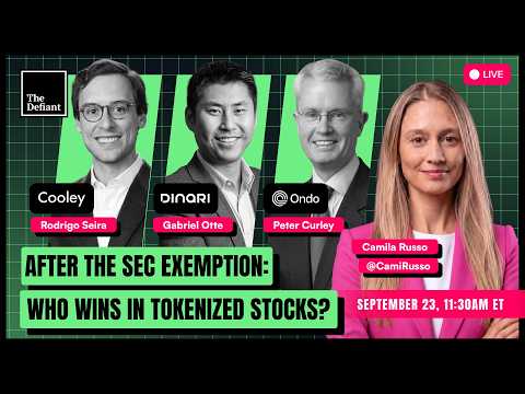 🟢 LIVE : Synthetic vs. Direct Tokenized Stocks: Who Wins After The SEC Exemption?