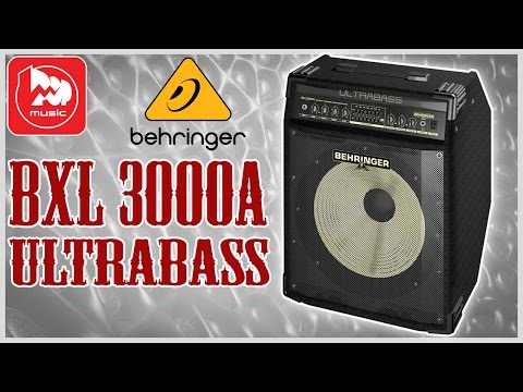 Behringer Ultrabass BXL3000A 300 watts Bugera 15