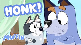 Honk! 😂 | Dad's Nose Makes a Funny Sound 👃 🪿 | Muffin - Official Channel