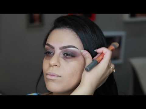 Arabian makeup tutorial by @Omamah_Makeup