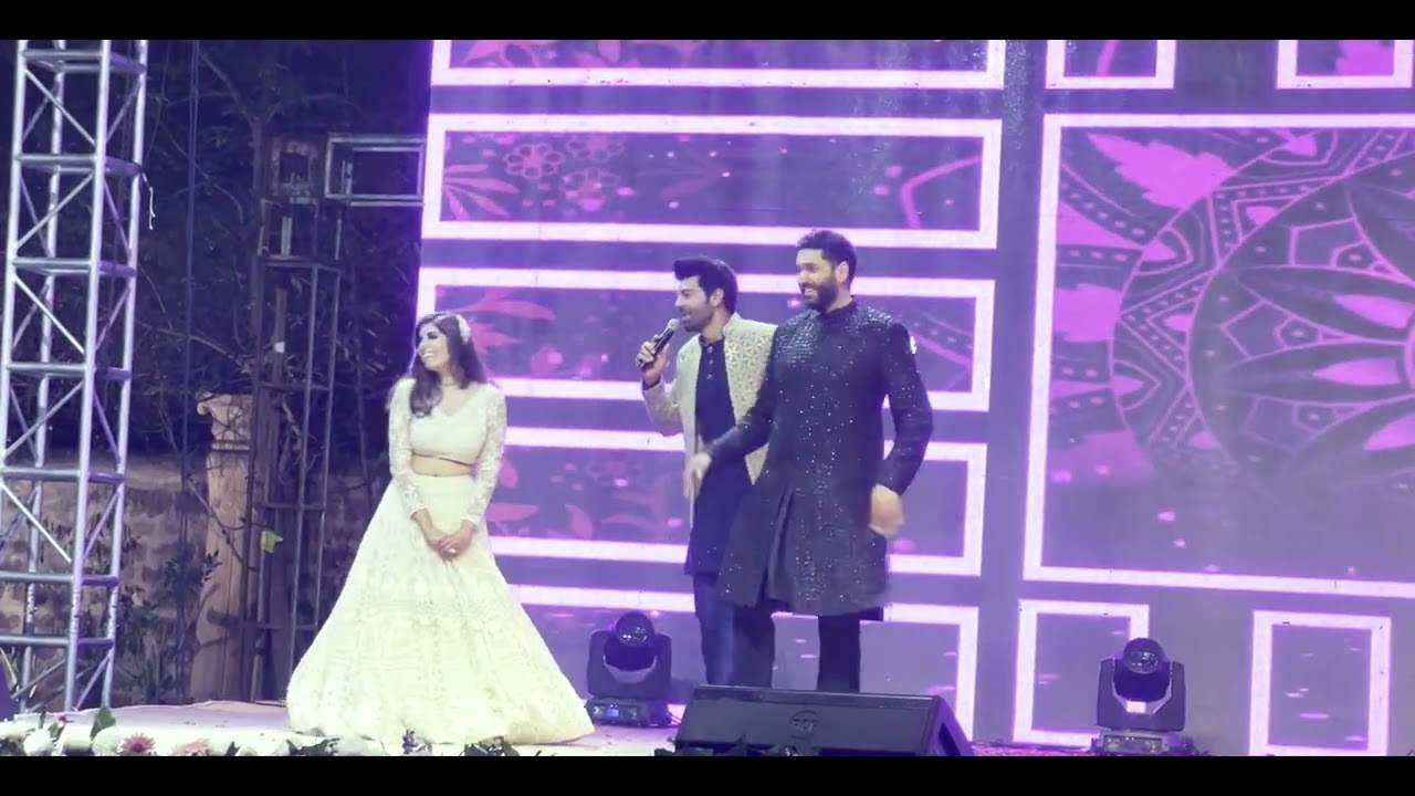 Actor & Anchor Vipul Roy | Hosting a Sangeet
