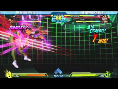 EG Justin Wong vs MCZ|DMG PR Rog Losers Finals EVO 2011 MVC3 Top 8 (720p)