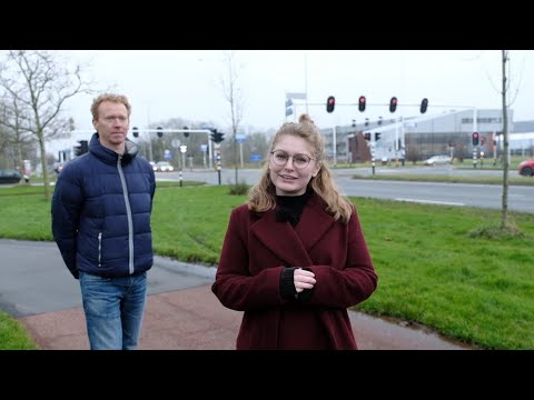 Slimme verkeerslichten in Leeuwarden in werking