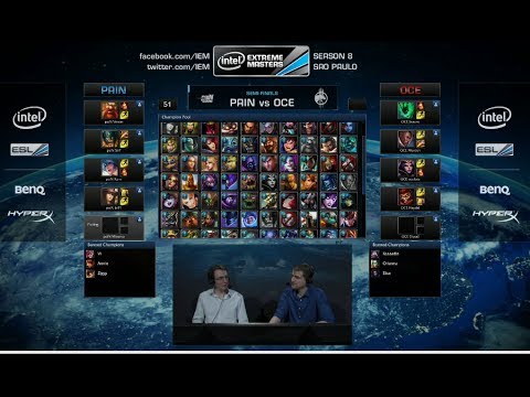 oceloteWorld vs paIN Gaming Game 2 | Semi Finals IEM Sao Paulo LOL 2014 | OCE vs PNG G2