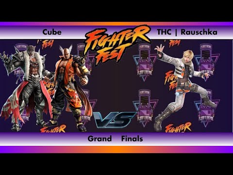 Flynn's Arcade Fighter Fest 5 Grand Final - Cube (Armor King Heihachi) Vs  THC | Rauschka (Leo) T7