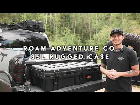 Roam Adventure Co. 95L Rugged Case - Perfect for Larger Camping Gear