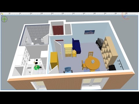 Thiết kế nội thất 3D bằng Sweet Home 3D