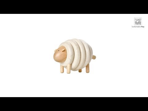 PlanToys lavinamoji priemonė - žaislas Sluoksniuota avis (PT5150) video