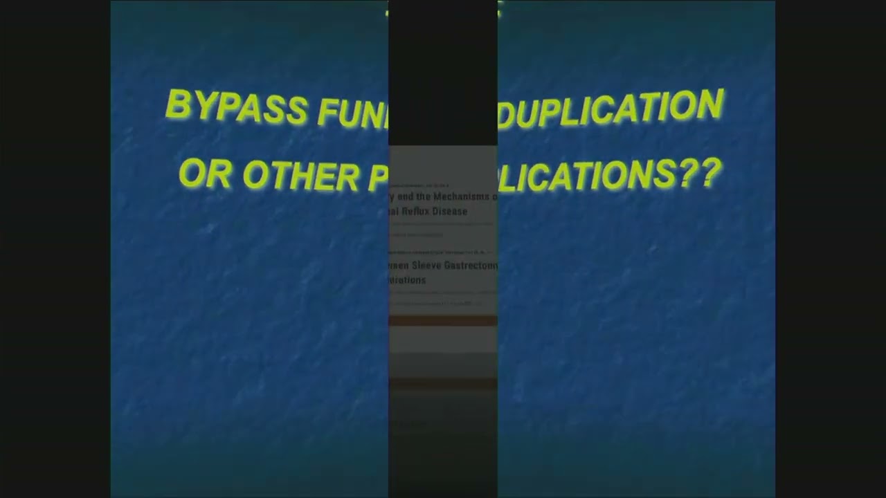 Dr. Natán Zundel/On the Horizon: Evolving? Procedure in Gerd Prevention in Bariatrics?