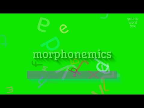 How to say "morphonemics"! (High Quality Voices)