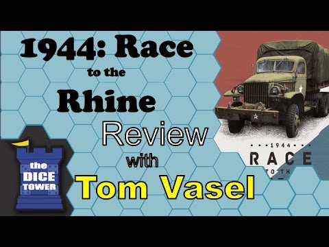 1944: Race to the Rhine review with Tom Vasel