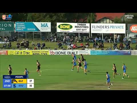 SANFL Snapshot - Sturt's Charlie Parker kicks a beauty on the run