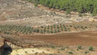 preview picture of video 'Landscape of the Lower Galilee near Nazareth and Zippori, Israel'