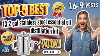 ✅ Top 5: Best Moonshine Still Stainless Steel [Home Distilling Equipment] { Reviews } #homebrewing