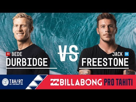 Bede Durbidge vs. Jack Freestone - Round Two, Heat 11 - Billabong Pro Tahiti 2017