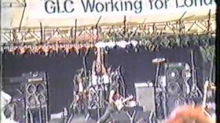 New Model Army 2 of 8 Notice Me Brockwell Park 4.8.84