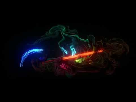 Particle tests 15 3D Music Visualizer   Full HD