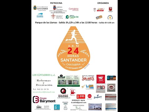 3-6-12 - 24 HORAS SANTANDER , CANTABRIA. 3 Y 4 DE SEPTIEMBRE 2022