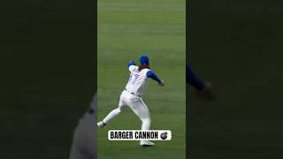 Addison Barger LASERS are back ???? #MLB #Toronto #BlueJays