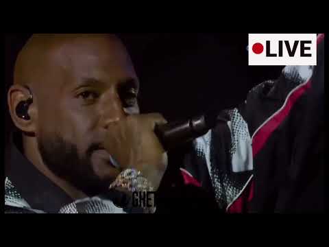 Booba performance live parc des princes 
