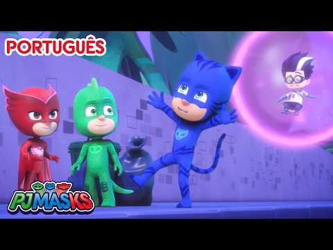 O Plano Cristalino do Romeo 🐱 PJ Masks em Português episódios completos 🦸 Desenhos animados