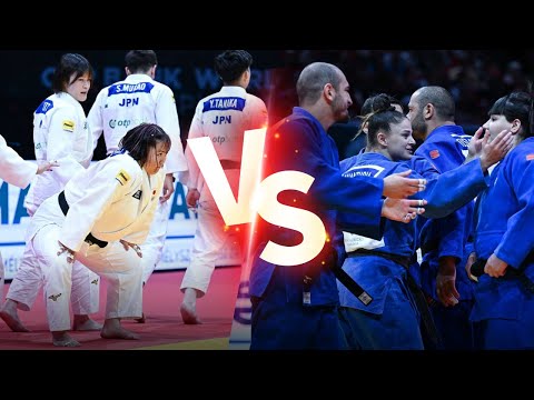 🔴Japan vs Georgia | Semi Final🏆 | 💥Judo World Champion Mixed Team 2025💥