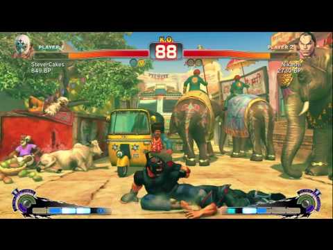SSF4: Stevercakes (El Fuerte) vs Nikashi (Dan)