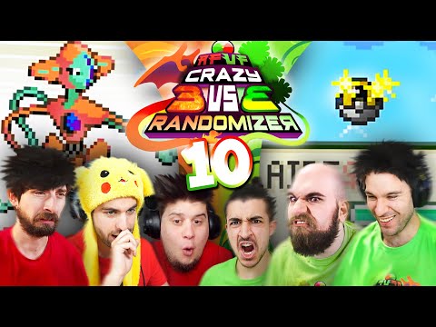 LA NUOVA SQUADRA DI DLARZZ! - Pokemon Crazy Rosso Fuoco & Verde Foglia 3v3 Randomizer ITA - #10