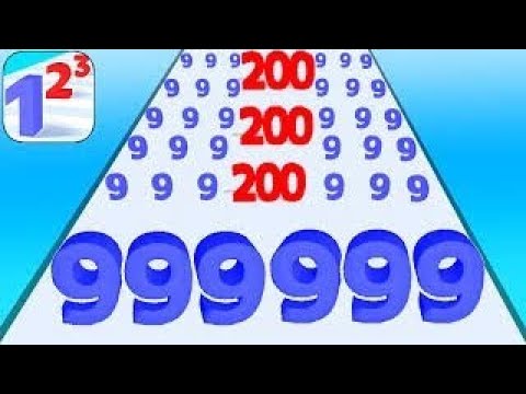 MAX LEVEL in Number Leveling Gameplay Walkthrough AllLevels Update Freeplay