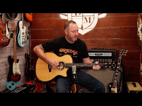 Taylor 2024 "Catch" Custom #27 Grand Auditorium Bearclaw Sitka/Bocote B4027 C14ce Acoustic-Electric Guitar w/HSC image 15