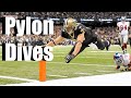 NFL Best "Pylon Dives" || HD