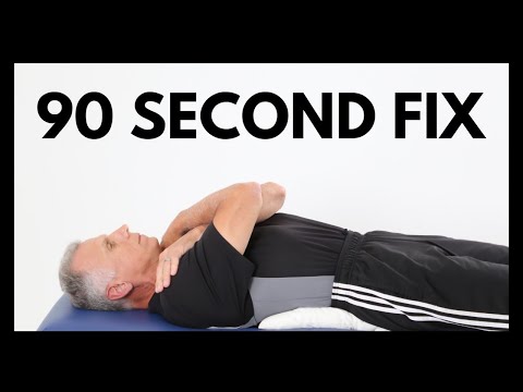How to Fix Low Back Pain in 90 Seconds, Bob and Brad Concur!