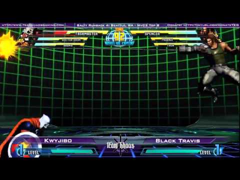 Salty Runback 4 MvC3 Singles Top 8 - Kwyjibo vs Black Travis - WSF1