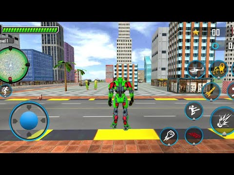 Police Bus Robot Game - Android Gameplay