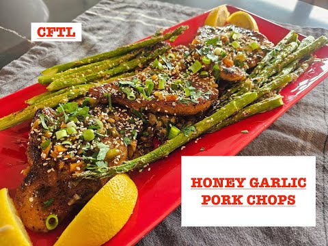 DELICIOUS HONEY GARLIC PORK CHOPS | COOKING FROM THE LOFT