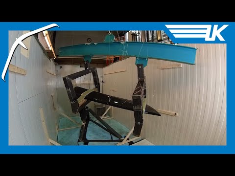 AK-X Winglet Fracture Test - Flying Wing Sailplane