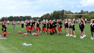 preview picture of video 'Bucyrus 5th Grade Football - Redmen Jacks'