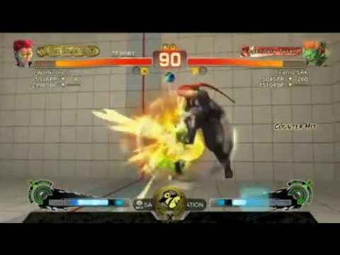 Super Street Fighter 4 AE: 2012 - Wolfkrone [Viper] vs Ferris [Blanka]