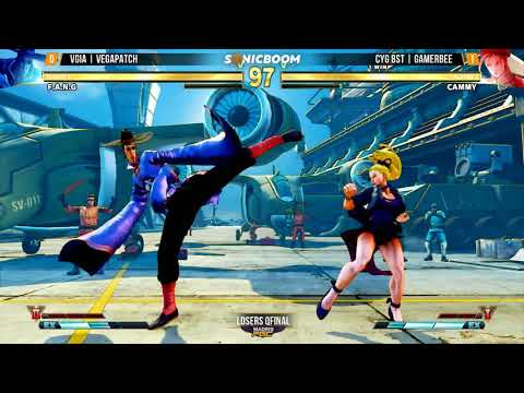 Sonic Boom VI SFV Losers Quarter Final VGIA l Vegapatch (Fang) vs CYG BST l Gamerbee (Cammy)