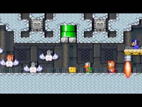 Bowserstein: The Outsider World by Javier - Super Mario Maker - No Commentary 1br