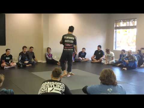 Brandon Mccaghren Gets Promoted to Black Belt by Eddie Bravo