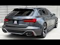 2025 Audi RS6 Avant Performance Sound Interior And Exterior