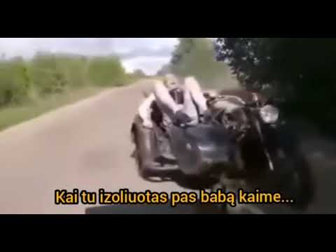 Karantinas pas baba kaime Corona