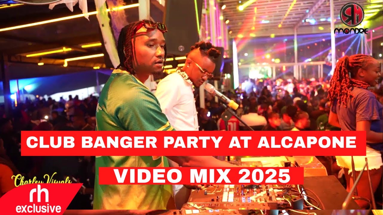 CLUB BANGER PARTY LIVE VIDEO MIX 2025 AT ALCAPONE BY DJ MONDRE X MC MENTA  FT ARBANTONE,AFROBEATS