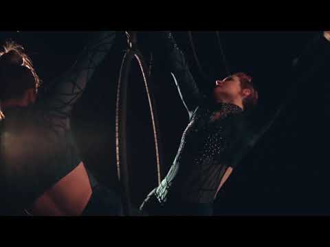 Jessica and Mandi Perform an Aerial Hoop Duet