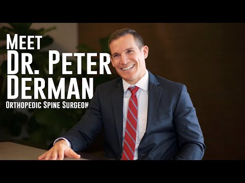 Meet Dr. Peter Derman, Orthopedic Spine Surgeon at...