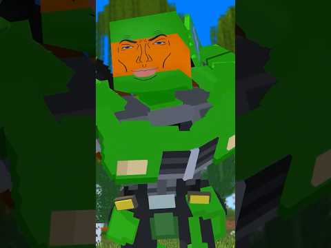 Who is STRONGER in MINECRAFT TRANSFORMERS? JJ vs Mikey Kick Bedrock! #minecraft #jj #maizen